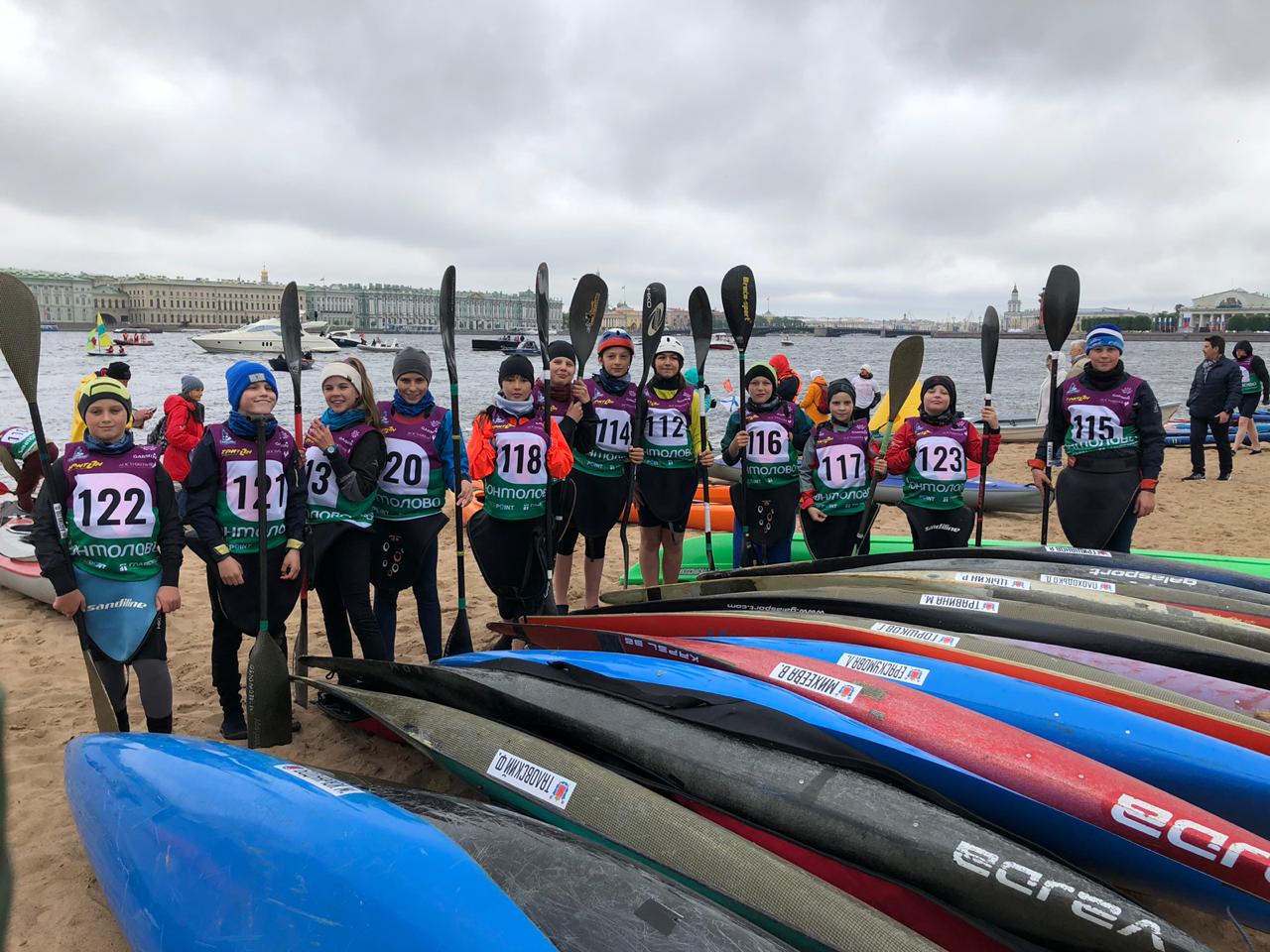 Гребной слалом проводит смотр