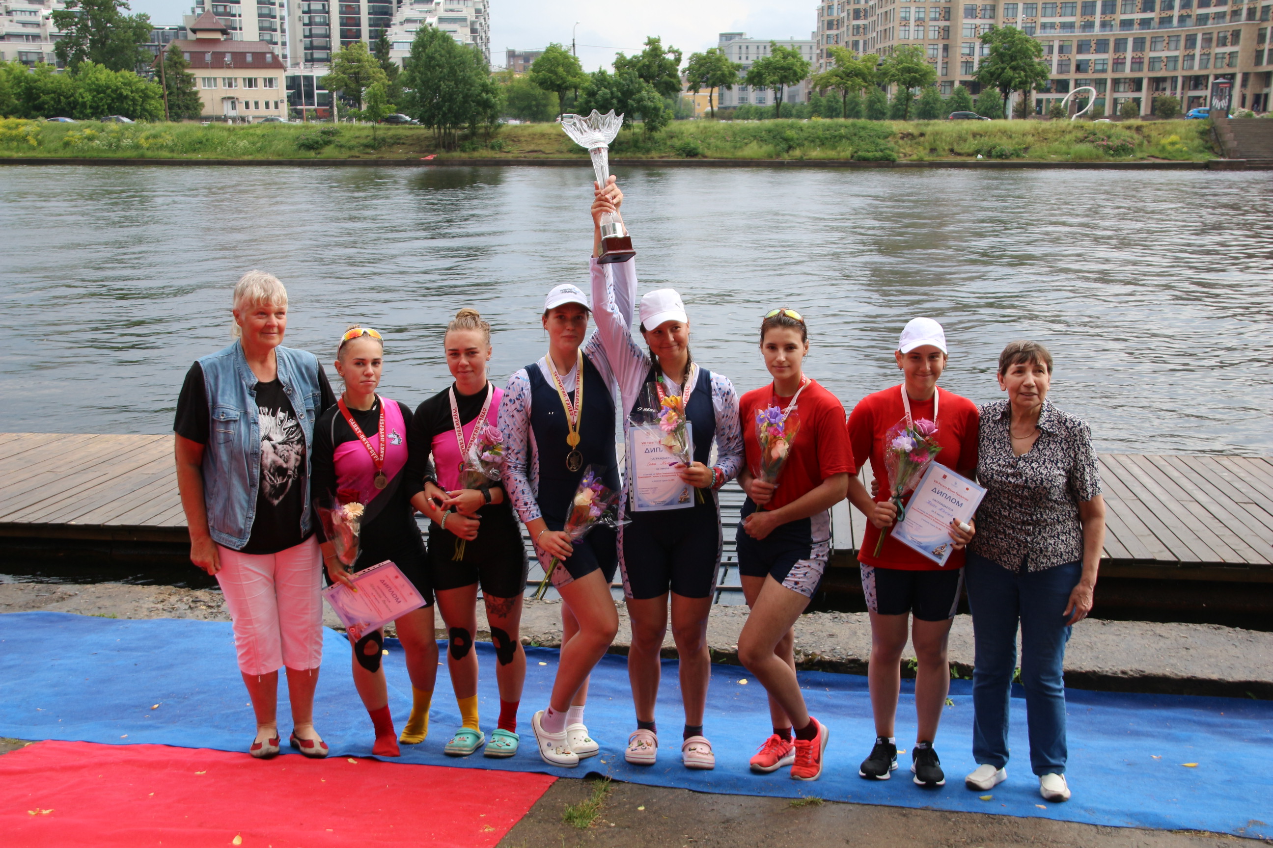 На регате Тюкалова приятно побежать!