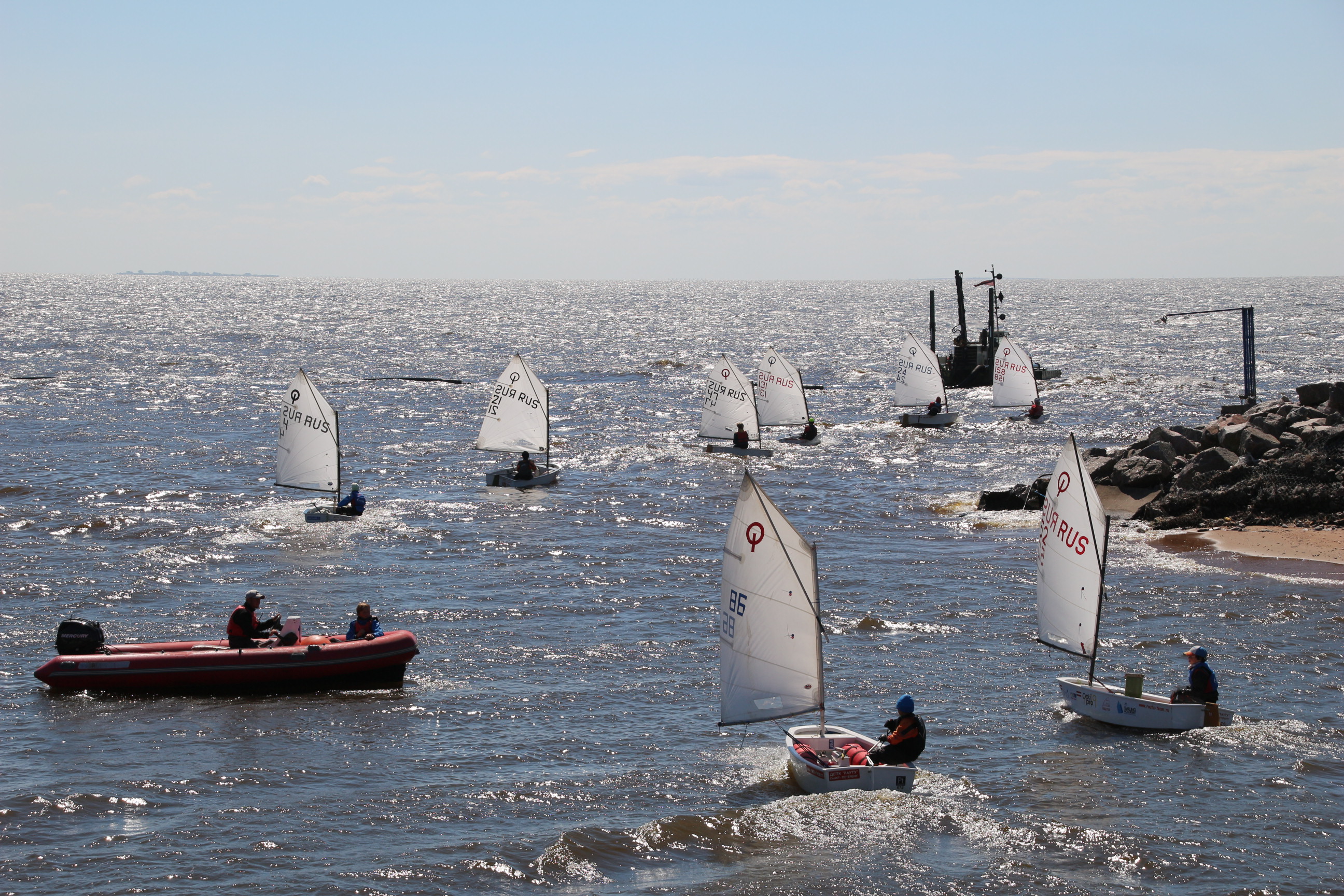 В Зеленогорске хорошая погода