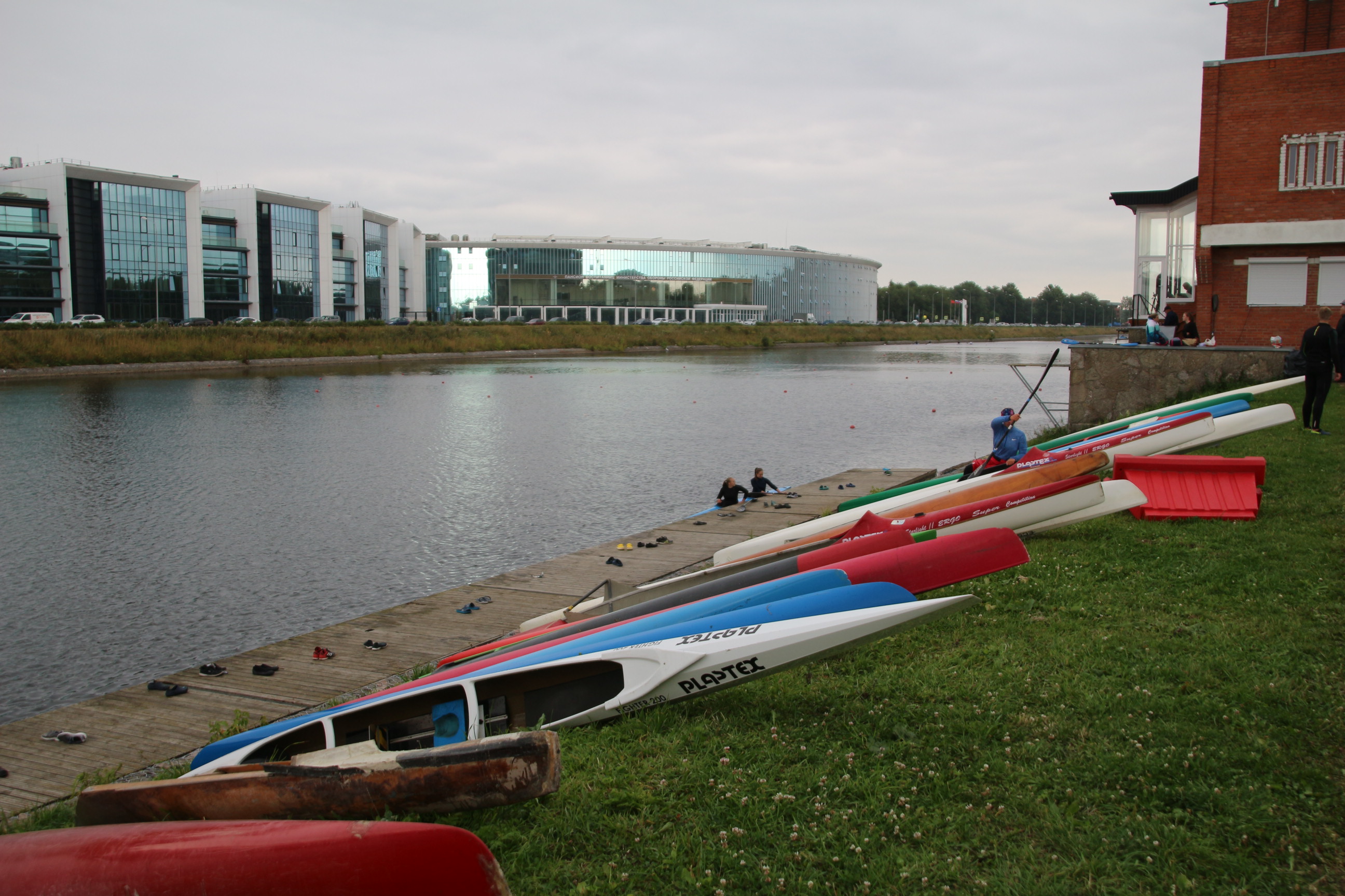 Самые юные байдарочники