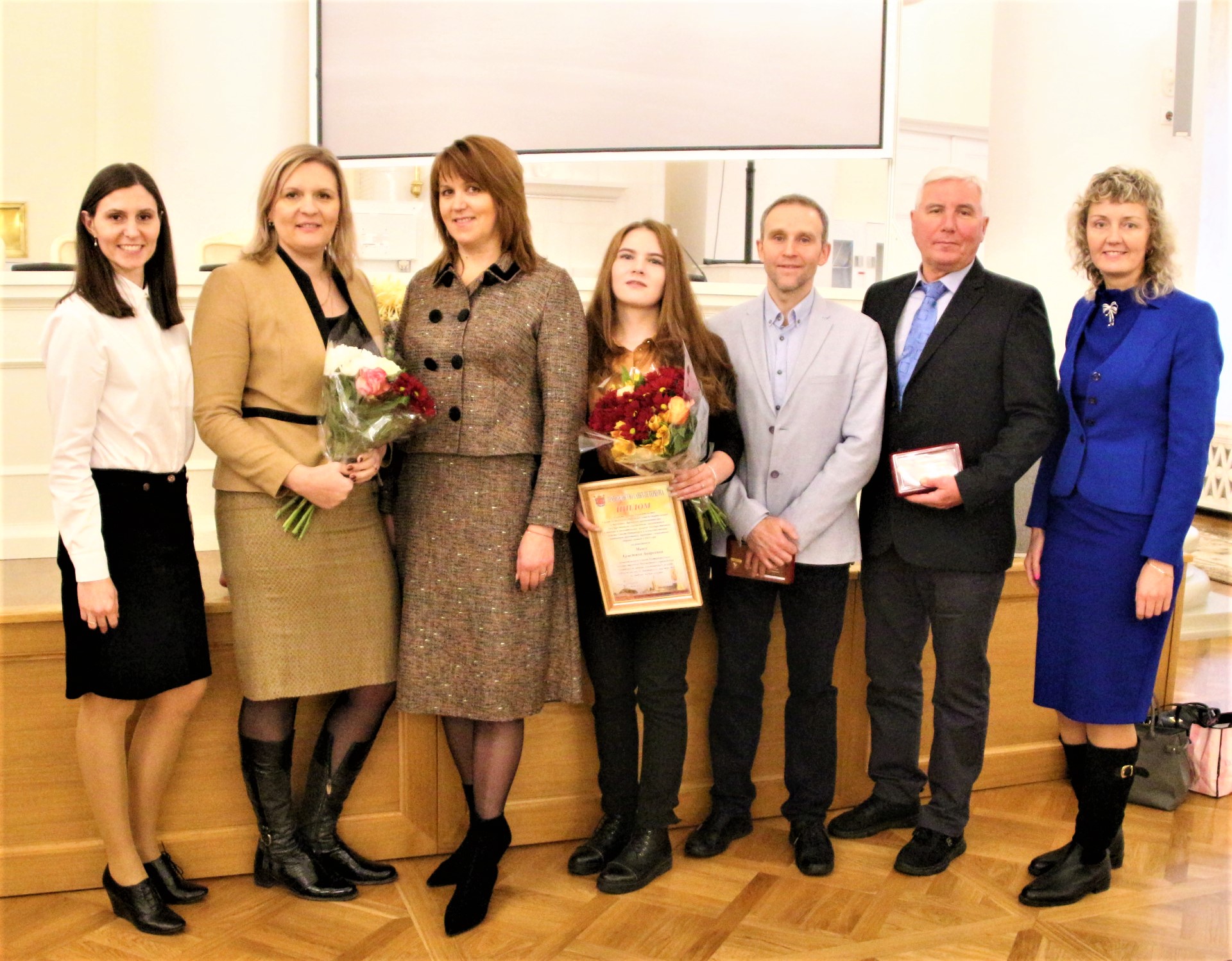 Награждение в Смольном