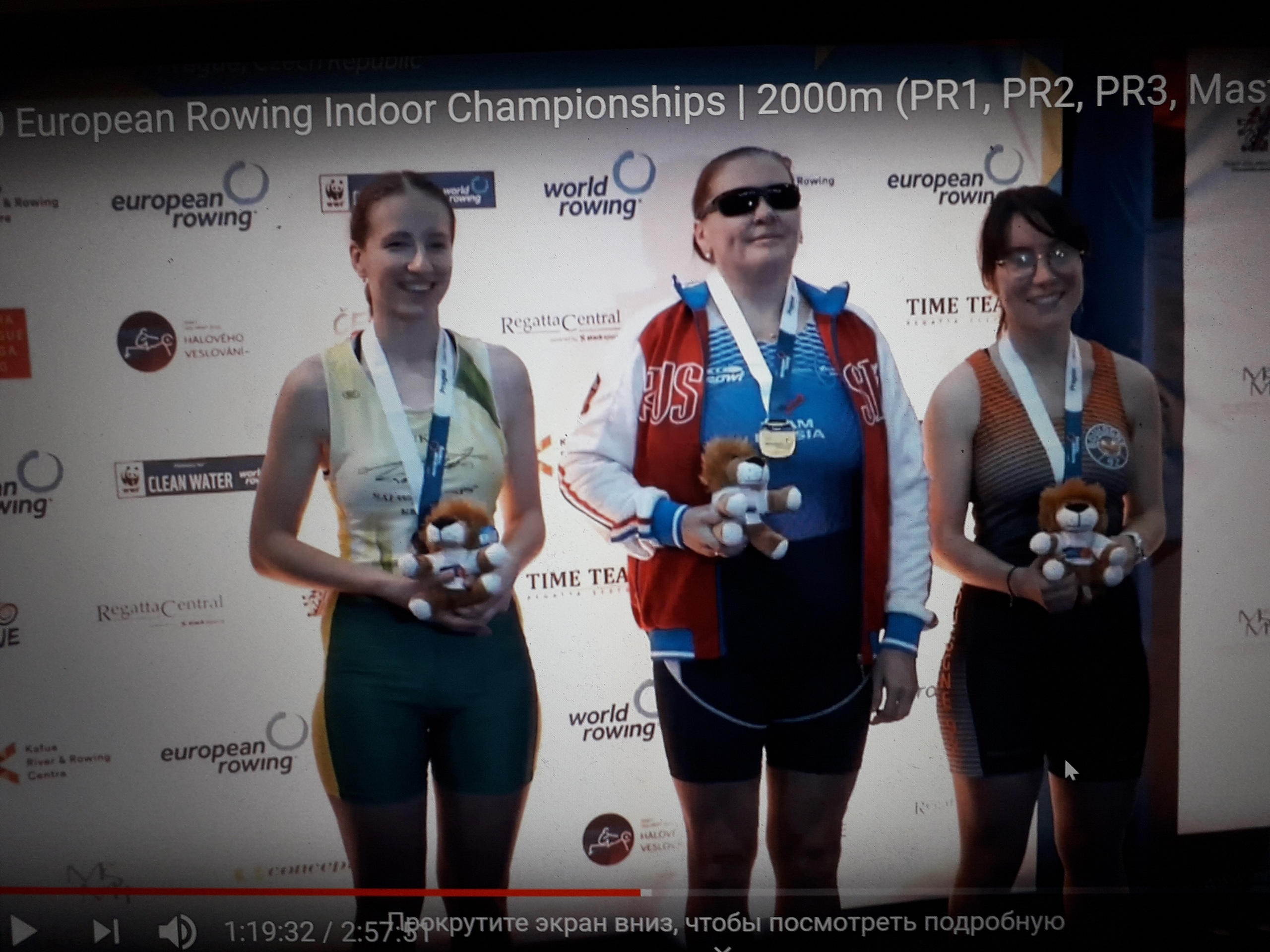 Поздравляем Валентину Жагот, ставшую чемпионкой Европы по гребле-индор!