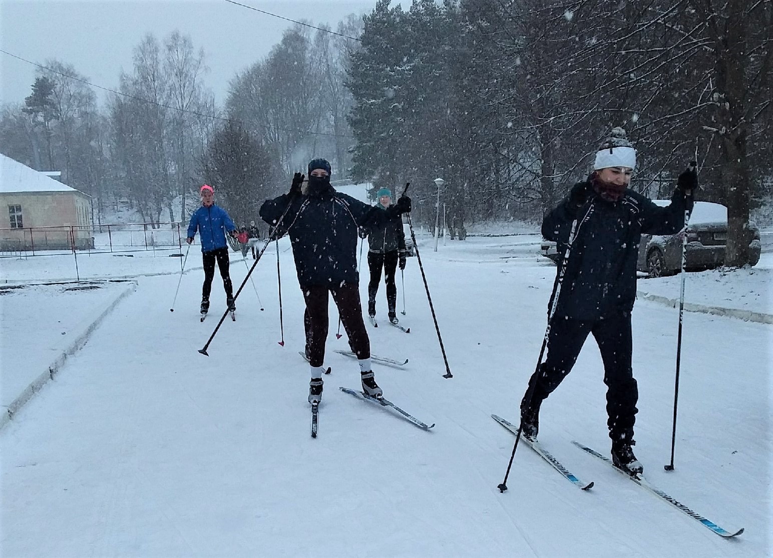 Посчастливилось встретить зиму...