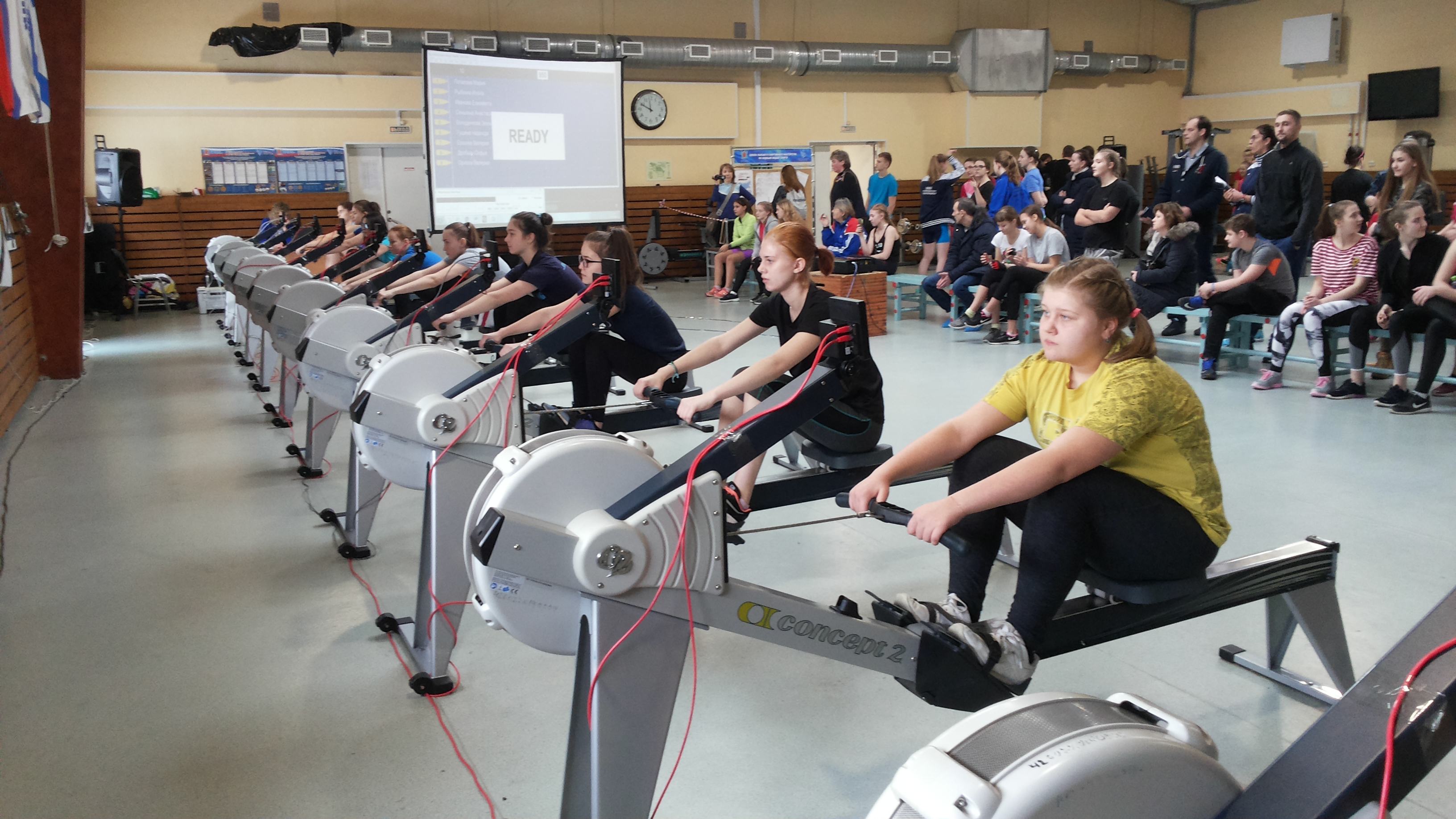 Первенство Санкт-Петербурга по гребле-индор