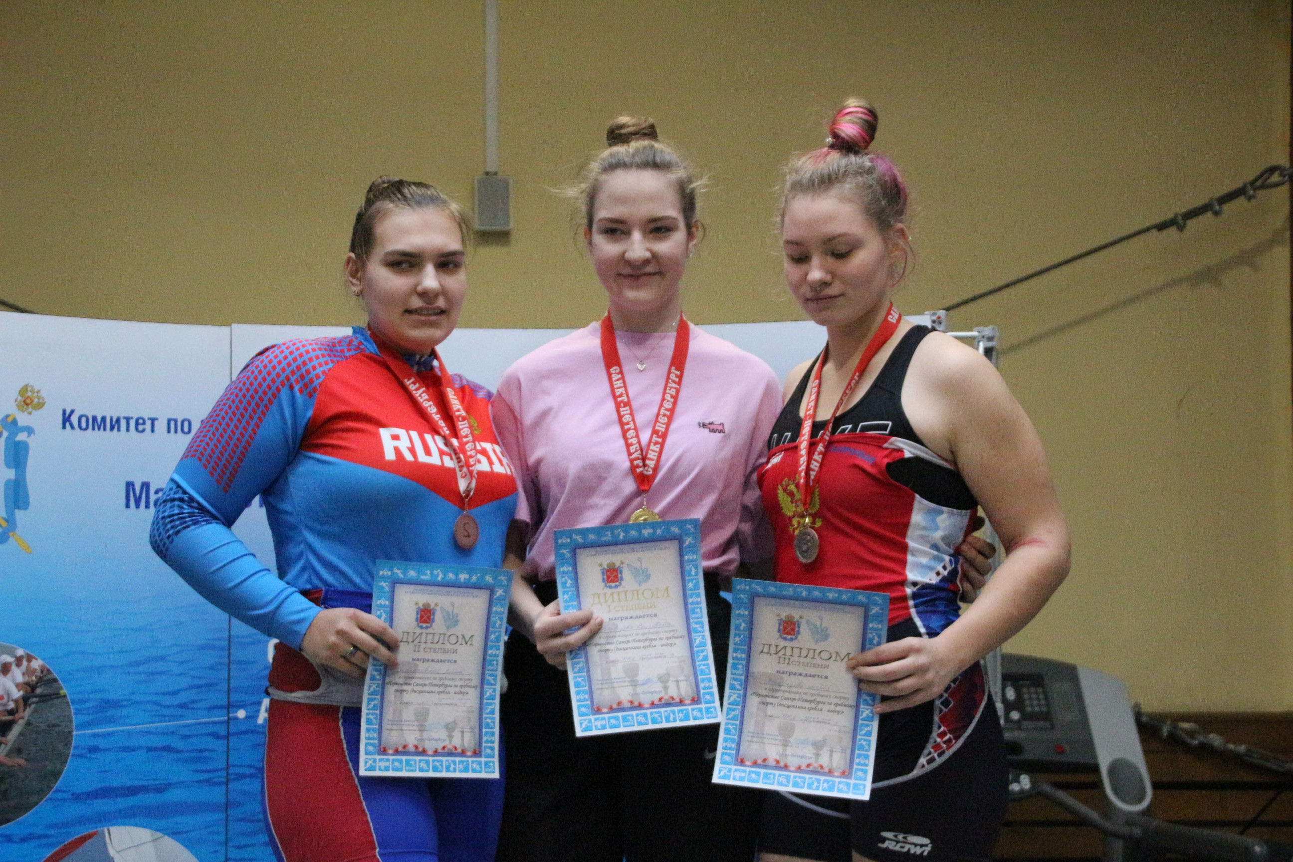 Завершилось первенство Санкт-Петербурга по гребле-индор