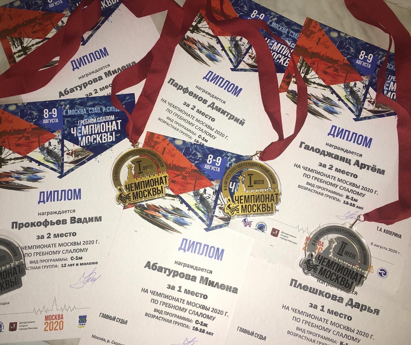 Репетиция на чемпионате Москвы