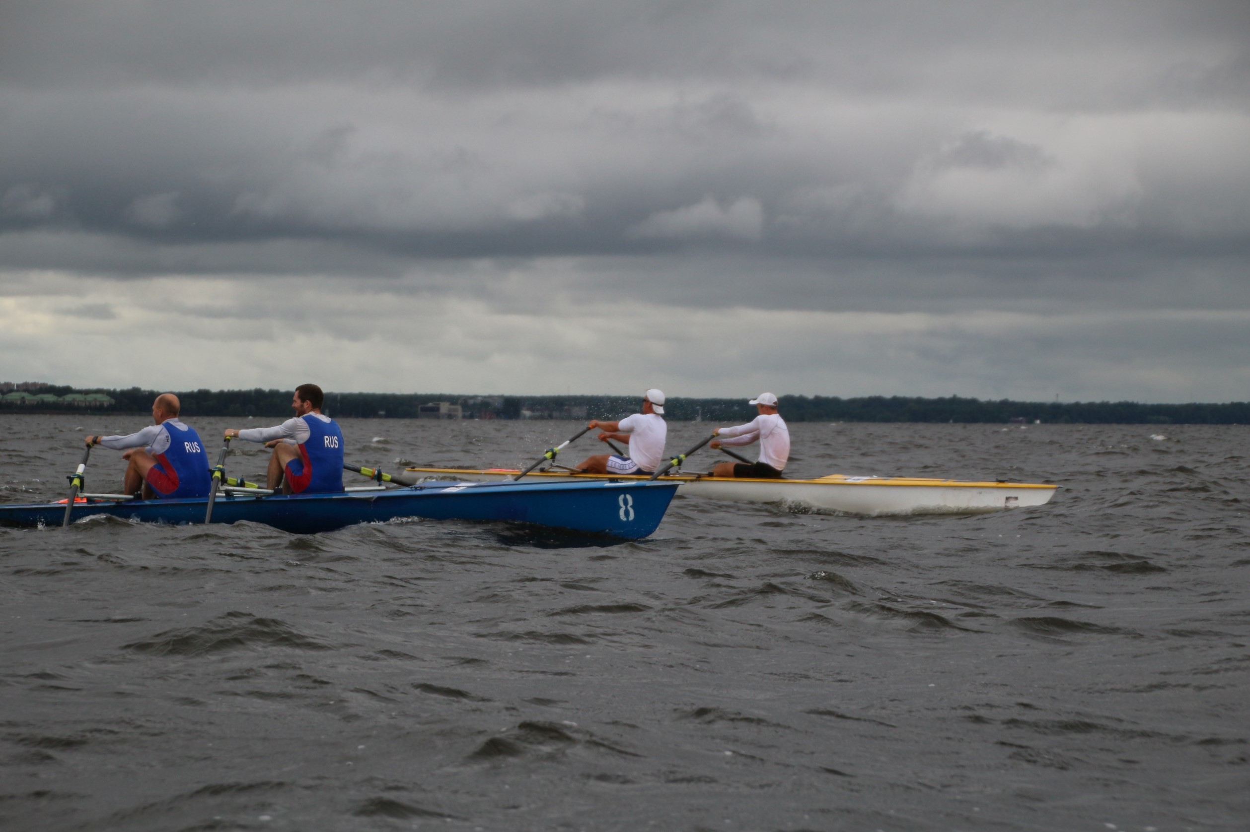 То дождь, то ветер: завершился чемпионат по прибрежной гребле