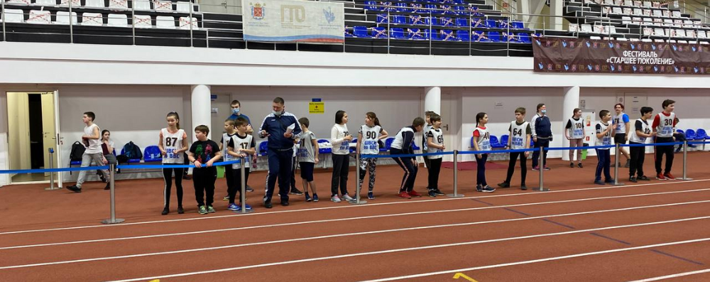 Забег гребцов прошёл в Легкоатлетическом манеже