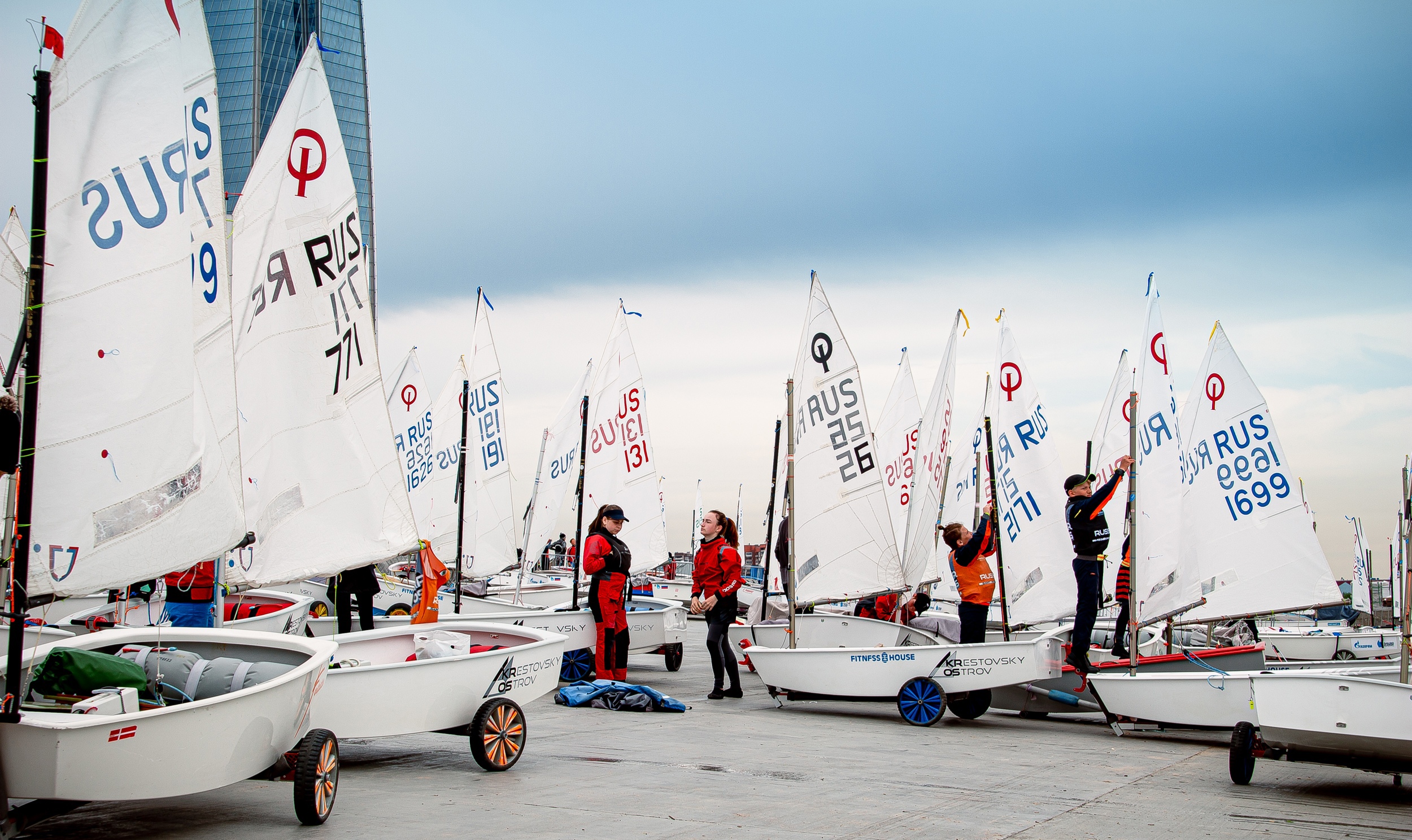 результаты спортсменов в регате Кубок Ассоциации класса «Оптимист»