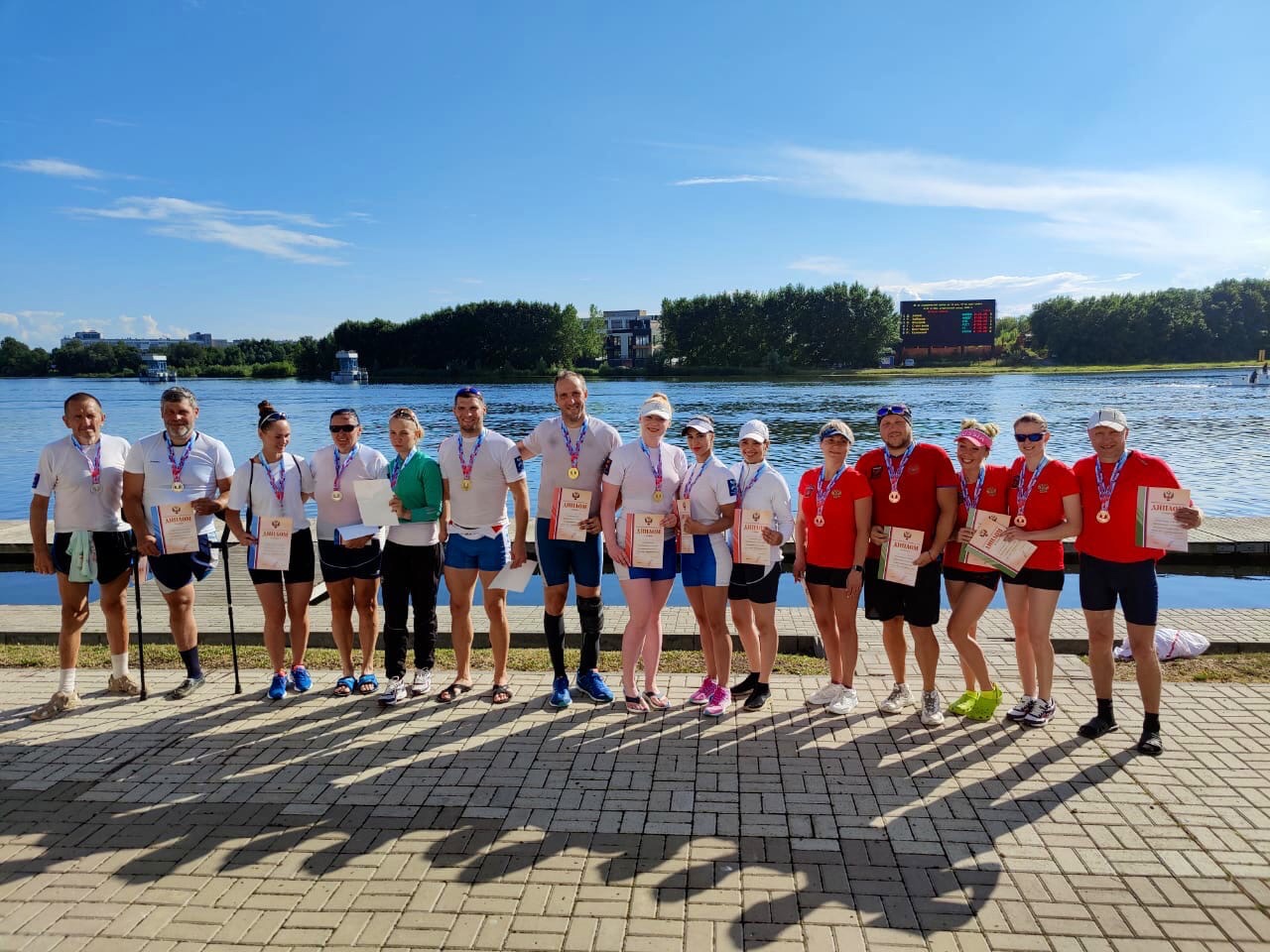 Казань. Чемпионат России по гребному спорту лиц с ПОДА