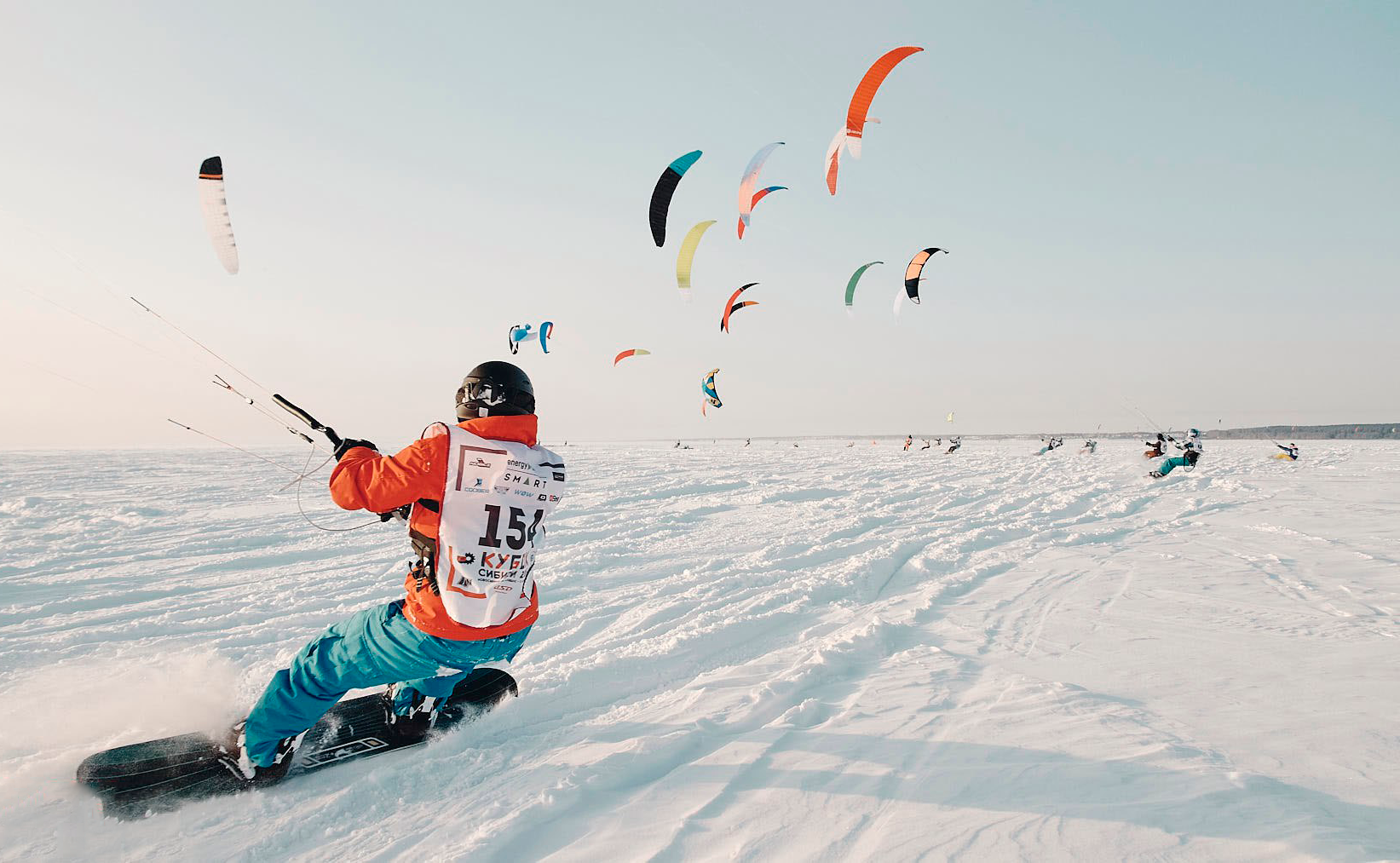В эти выходные состоится XII Кубок яхт-клуба «Балтиец» по сноукайтингу
