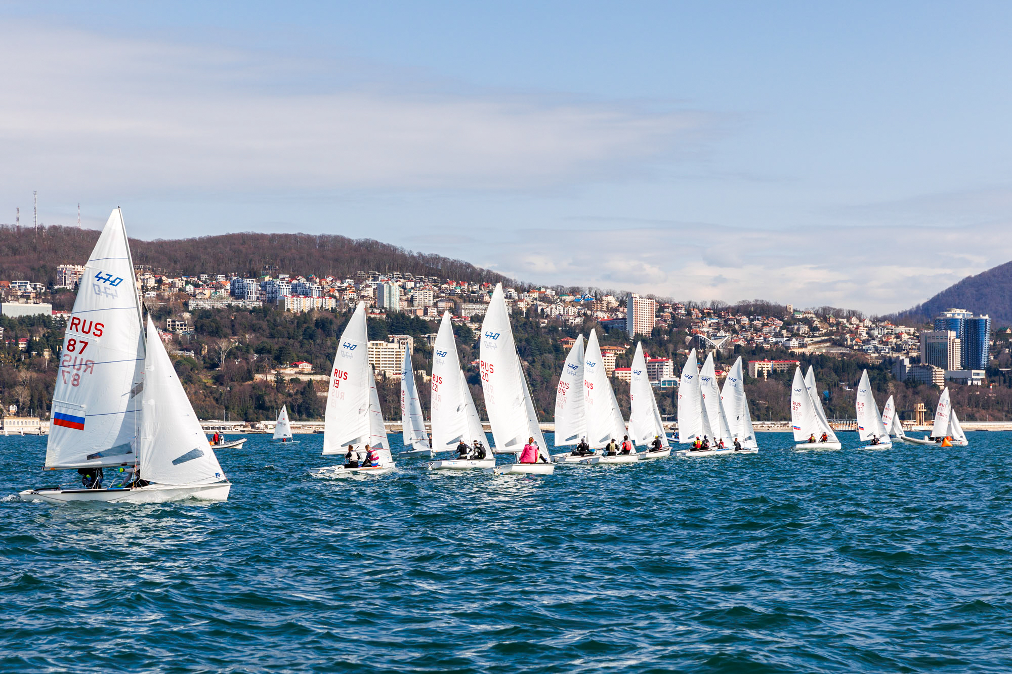 Результаты спортсменов на ВС и Кубке России по парусному спорту