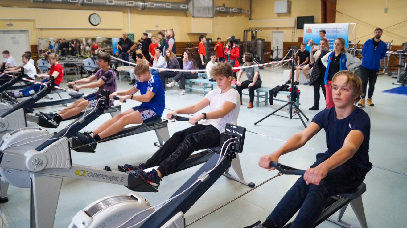 Командное Первенство ШВСМ по ВВС по гребле-индор