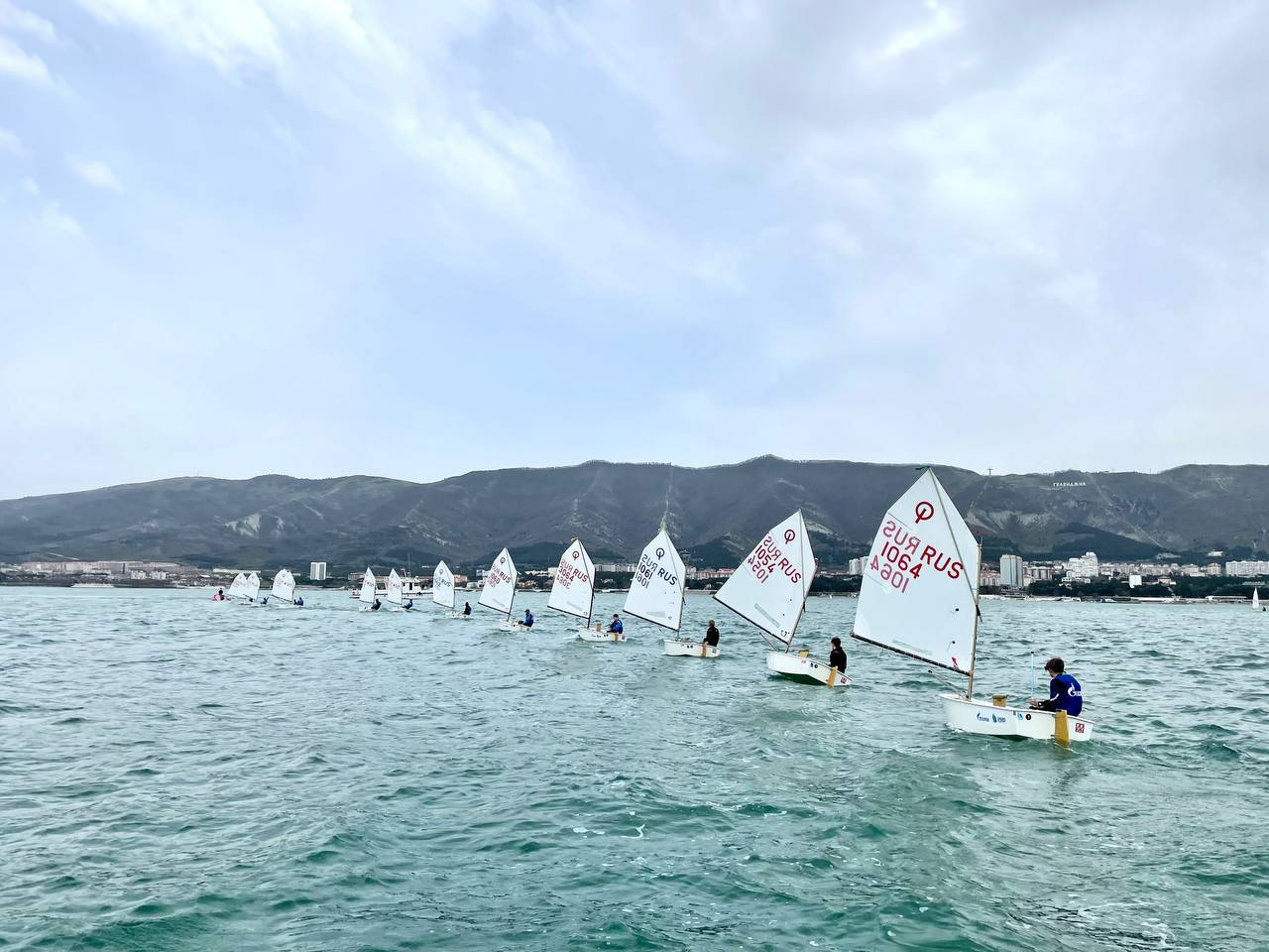 Спортсмены Школы на соревнованиях по парусному спорту