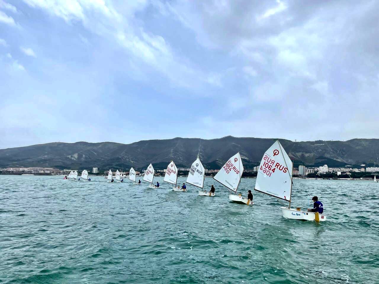 Золото с первенства России по парусному спорту