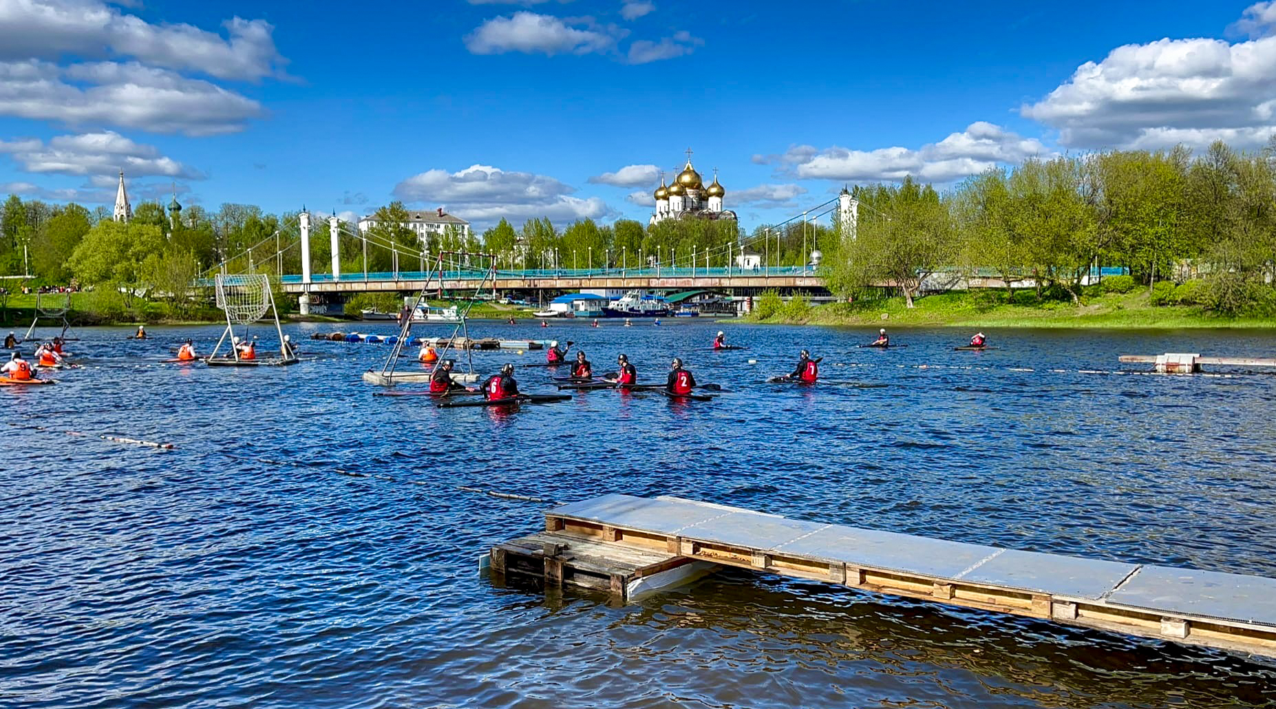 Золото и серебро с первого этапа Кубка России по кануполо
