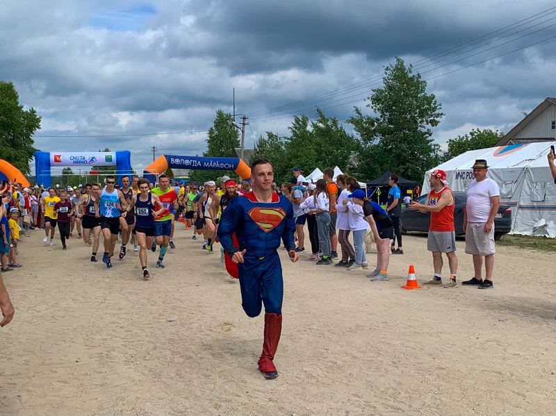 Четвертый Всероссийский  сельский Фестиваль бега Сметанино-марафон