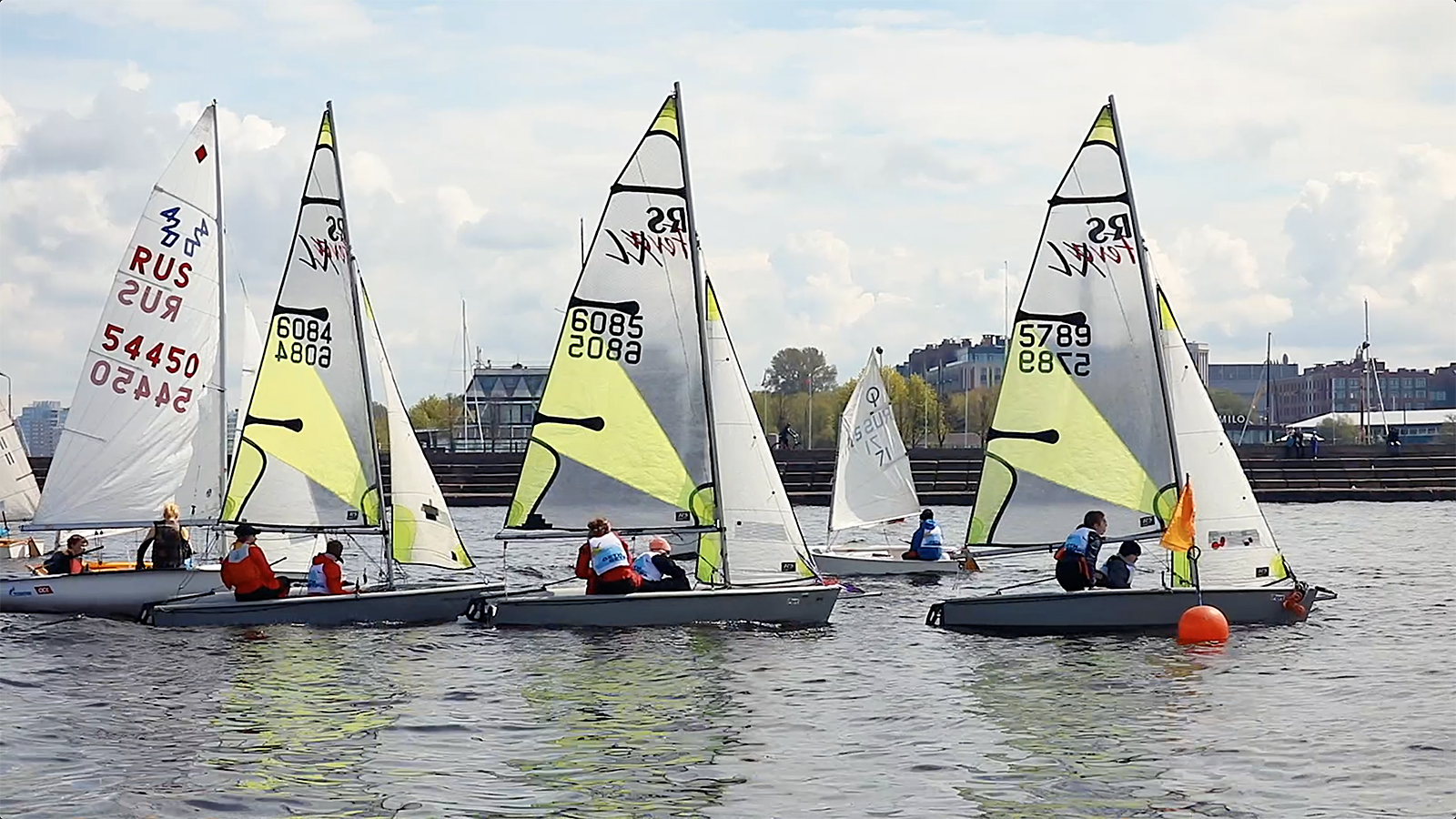 Открытие навигации в Санкт-Петербургском Речном яхт-клубе 2022