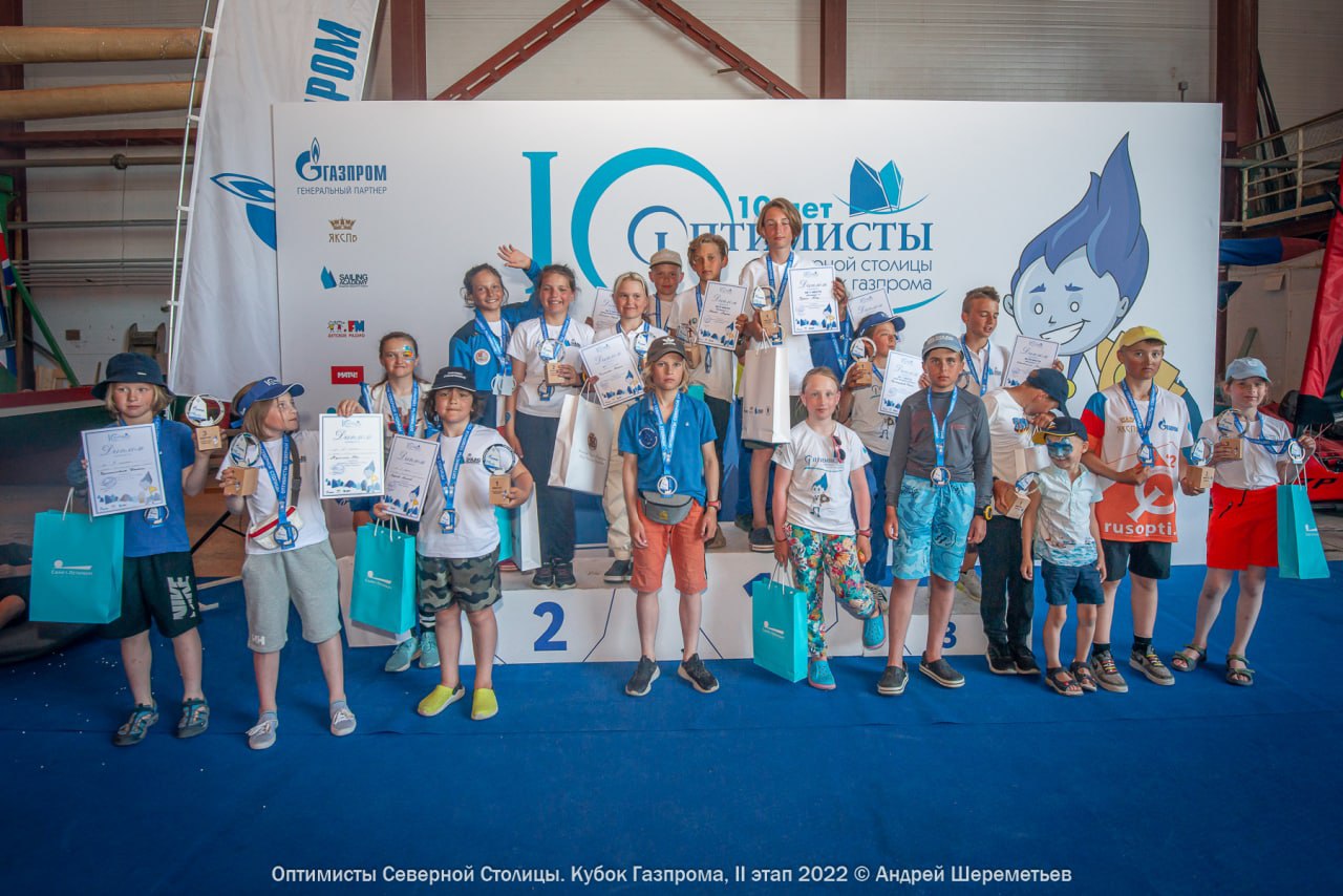Завершился второй этап «Оптимисты Северной Столицы»