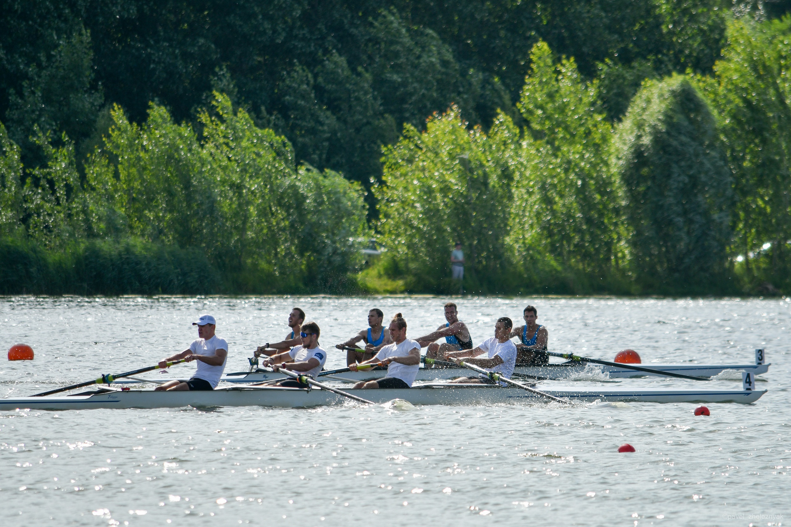 5 золотых, 2 серебряных и 9 бронзовых медалей привезли спортсмены с Кубка России по гребному спорту