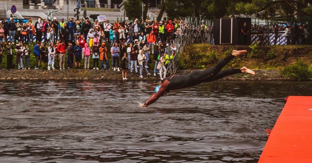 Завтра на Гребном канале проведут сразу три соревнования по триатлону