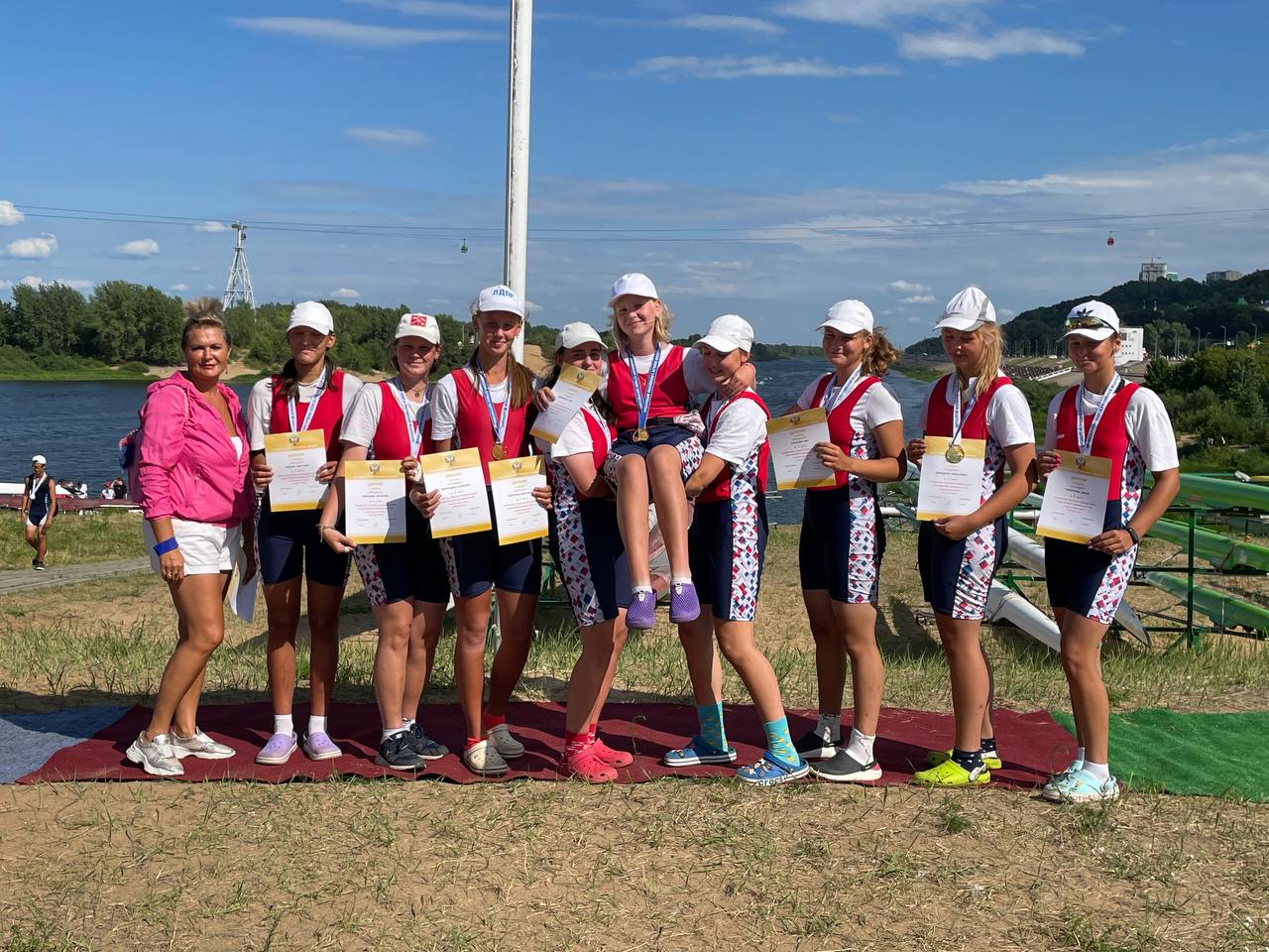 Спортсмены Школы привезли две золотые и две серебряные медали с первенства России по гребному спорту среди юношей и девушек до 17 лет