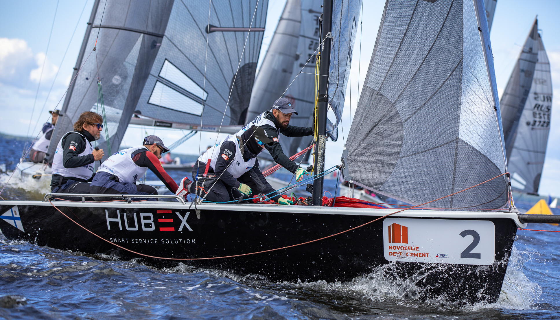 Михаил и Максим Шереметьевы – чемпионы России по парусному спорту в классе SB20.