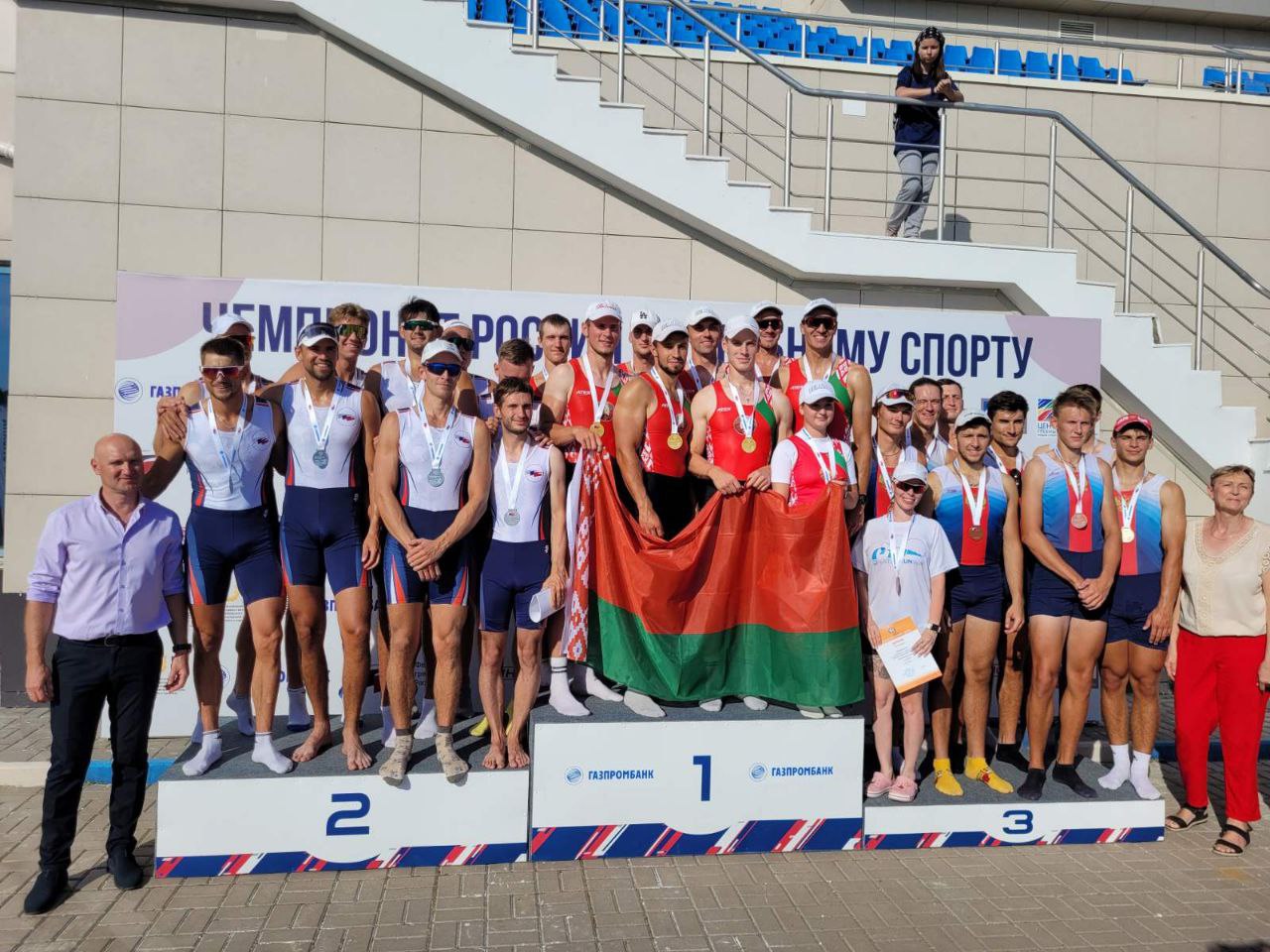 9 медалей чемпионата России по гребному спорту