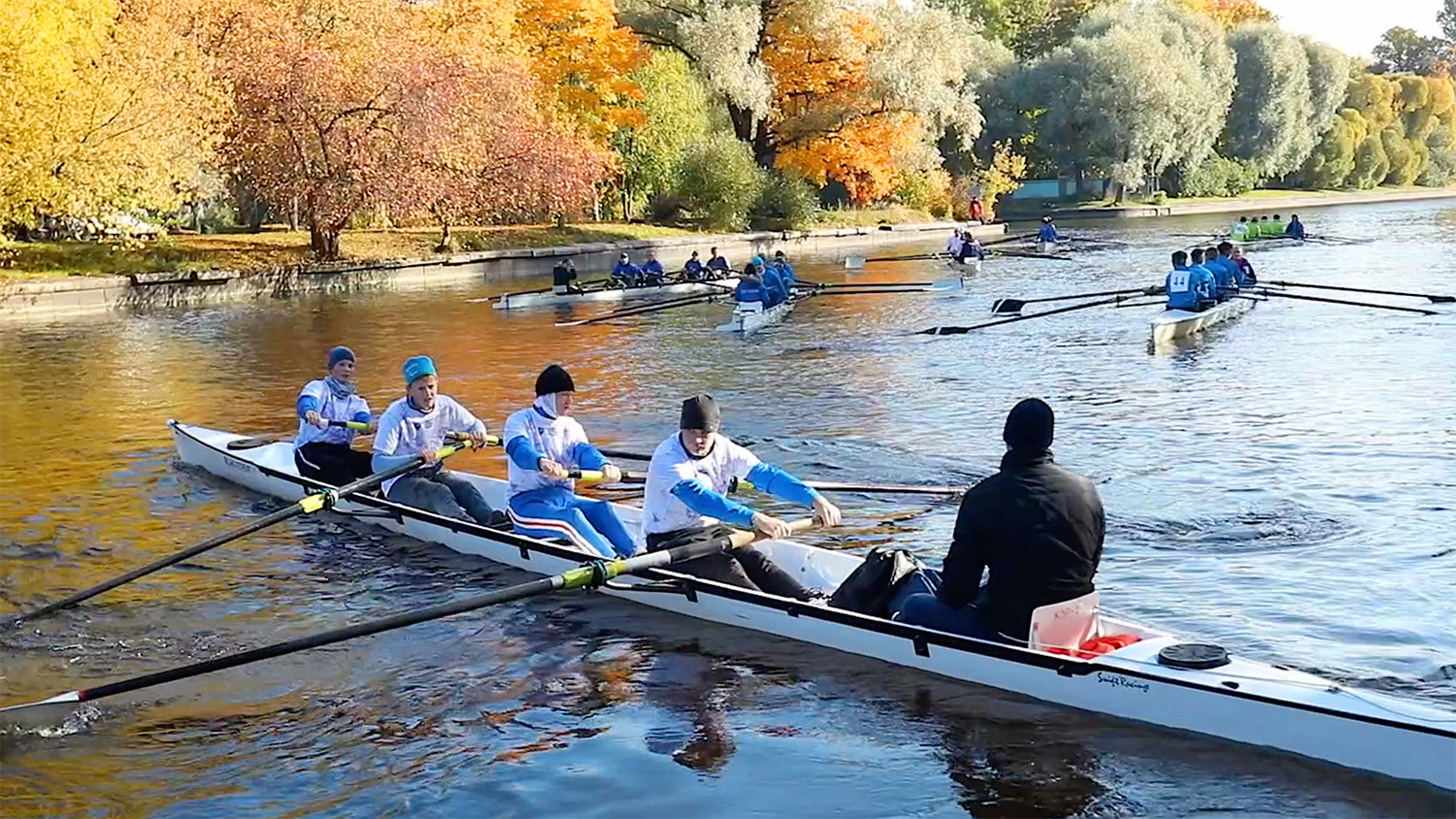 82-ой традиционный "Санкт-Петербургский осенний гребной марафон"