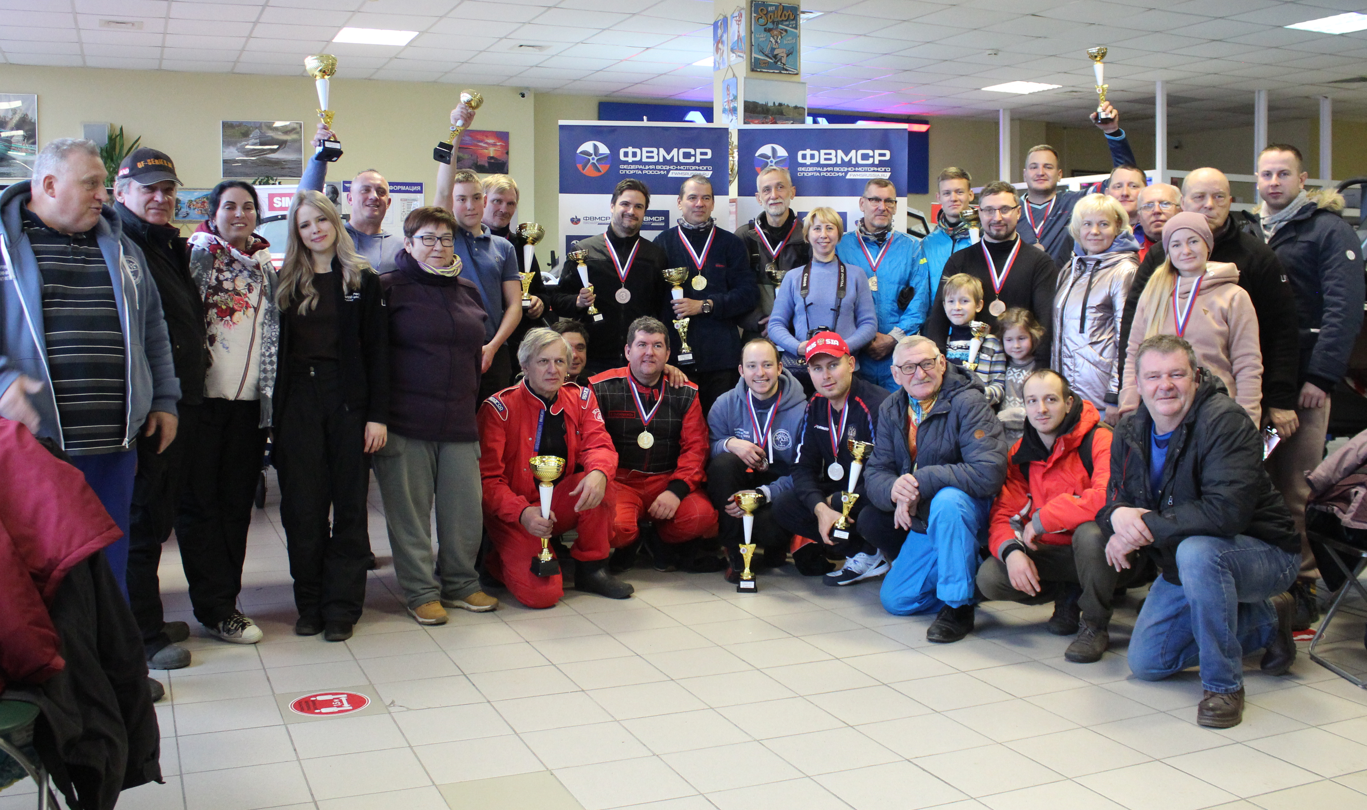 Завершились соревнования по водно-моторному спорту «Ледовая гонка»