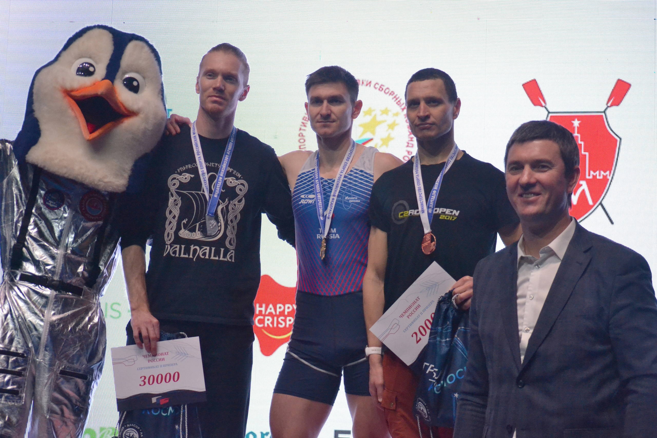 4-5 февраля прошли Чемпионат России по гребле-индор в Москве и Первенство России по гребле-индор в Калуге