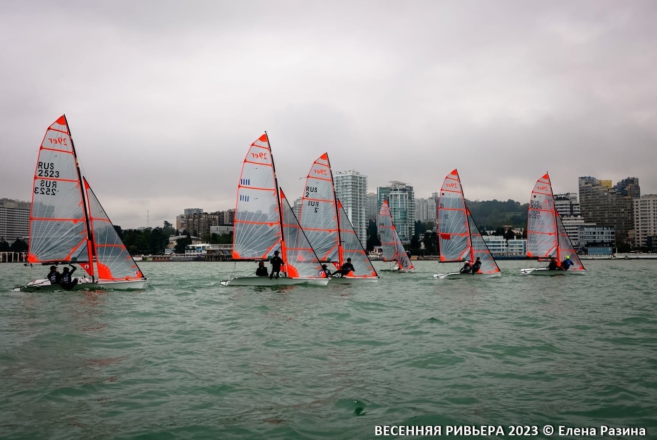 В Сочи прошли соревнования по парусному спорту Кубок России и «Весенняя Ривьера»