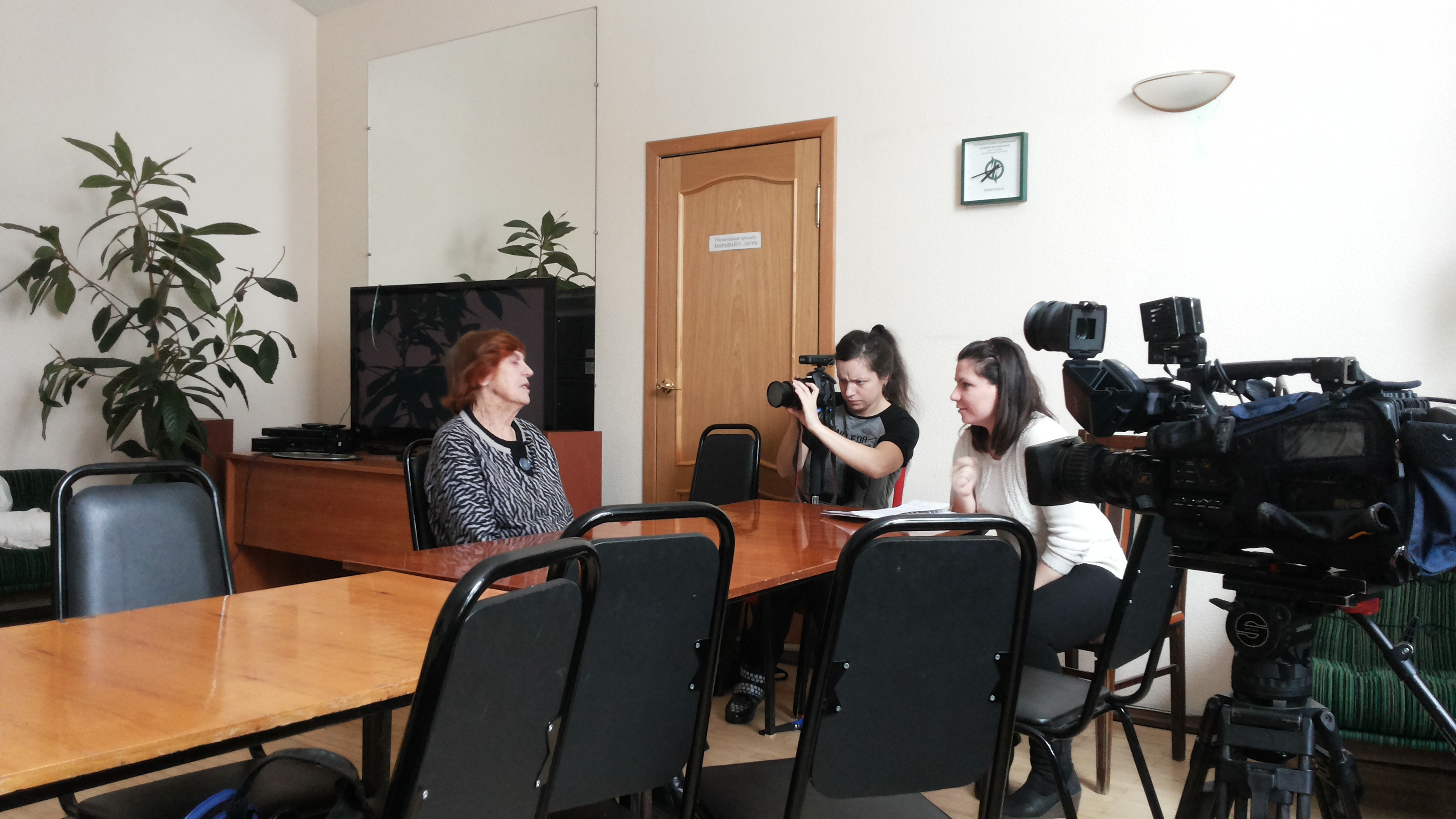 Галина Вечерковская на телеканале «Санкт-Петербург»