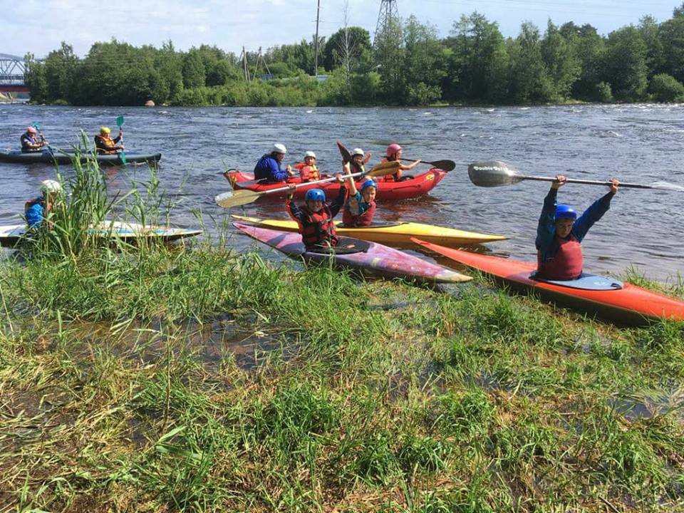 Слаломистам нравится Карельский перешеек