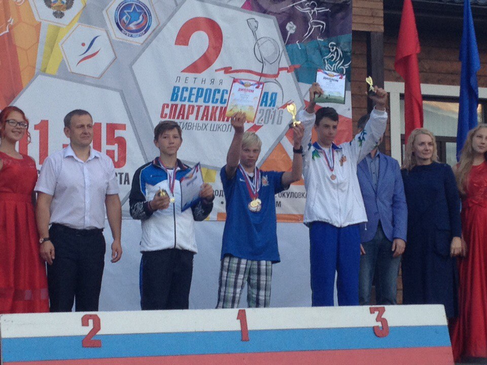 Победа на Спартакиаде школ