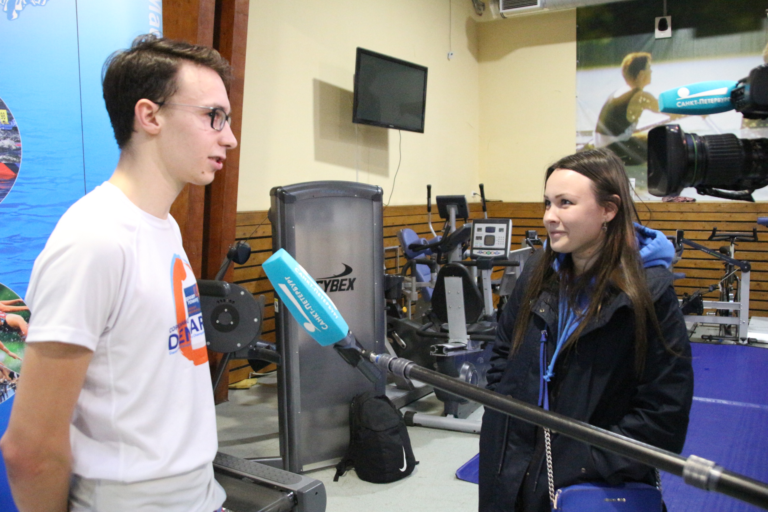 Телеканал "Санкт-Петербург" о  чемпионате по гребле-индор