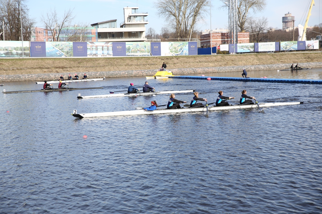 Открываем сезон на гребном канале