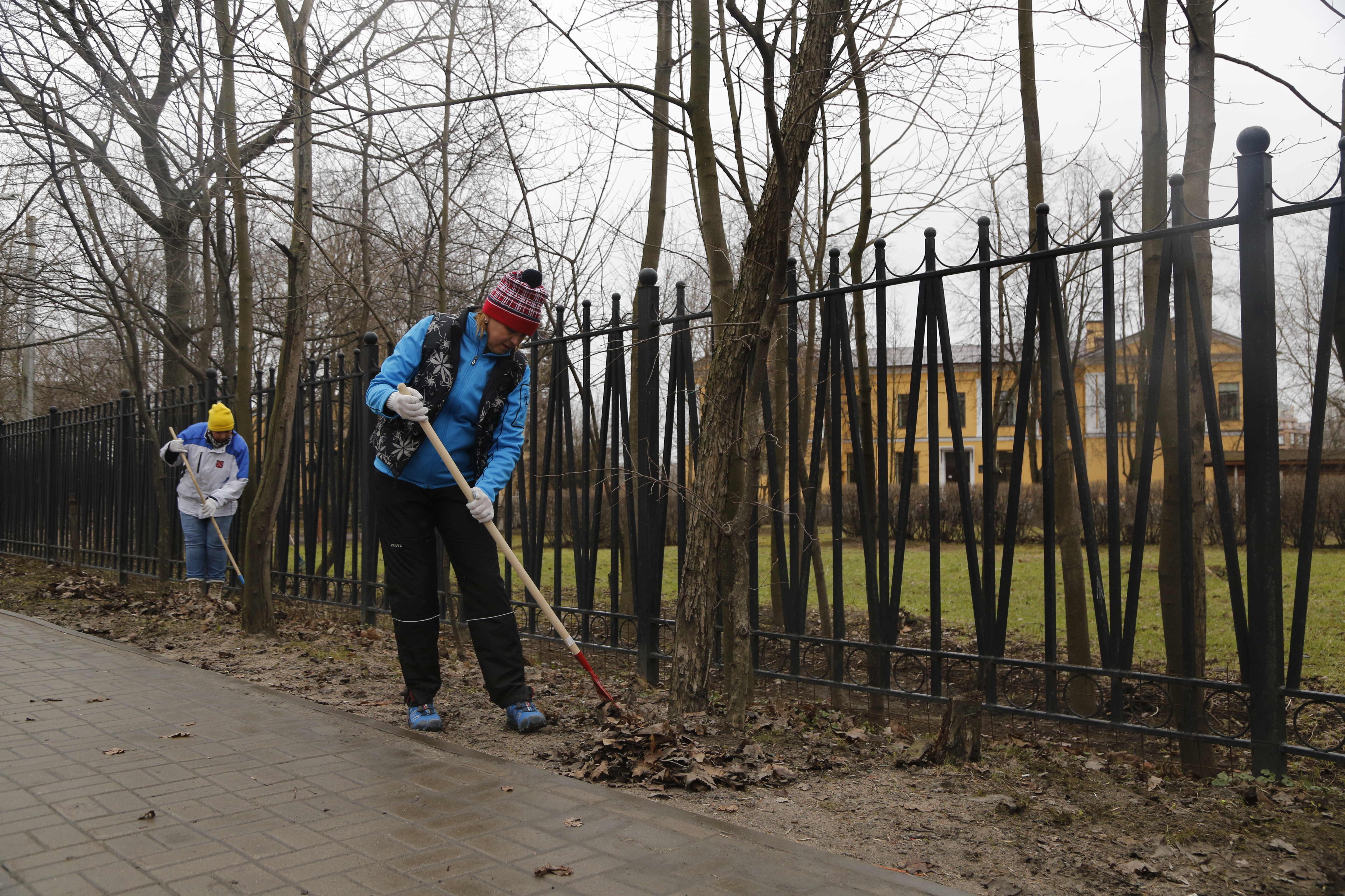 День благоустройства на гребной базе «Знамя»