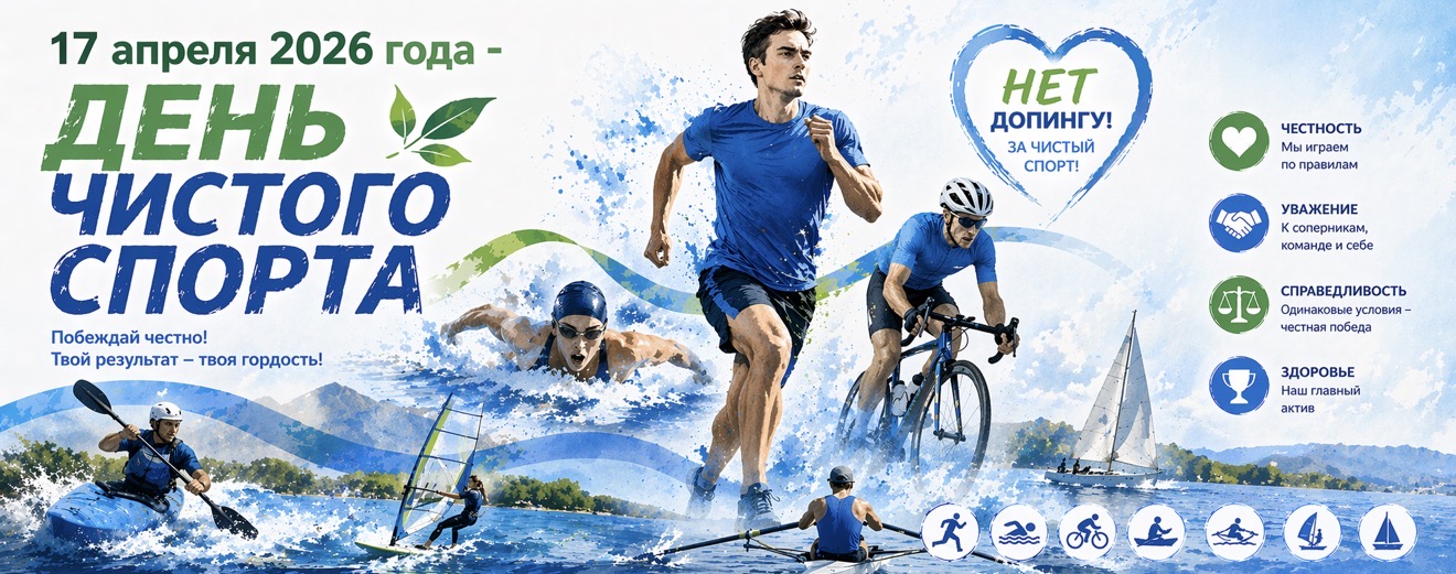 17 апреля 2026 года - «День чистого спорта»