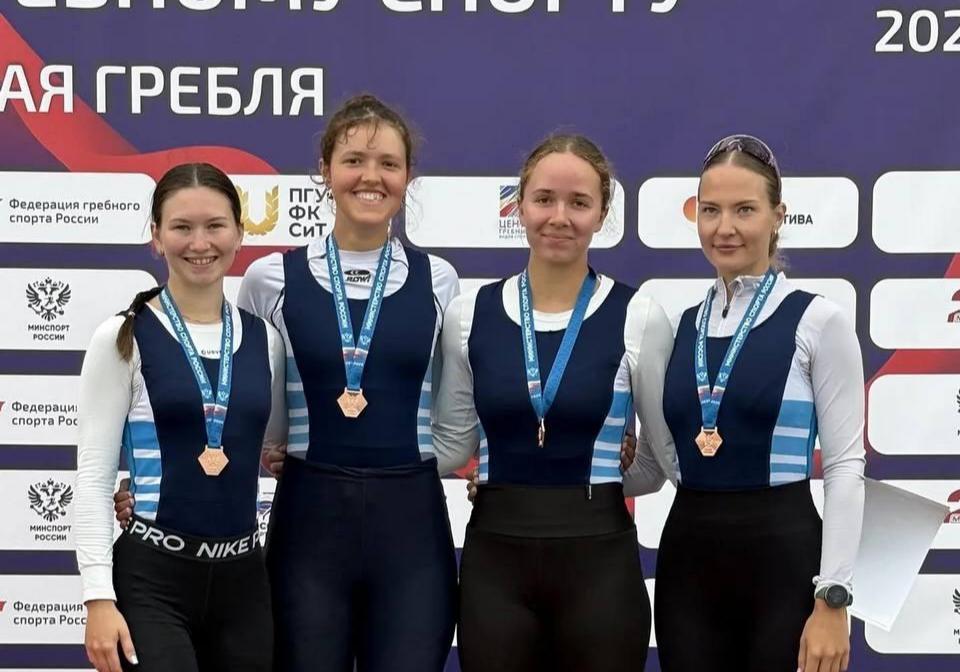 Спортсмены СШОР «ШВСМ по водным видам спорта им. Ю. С. Тюкалова» завоевали серебро в командном зачёте Кубка России по академической гребле в Казани!