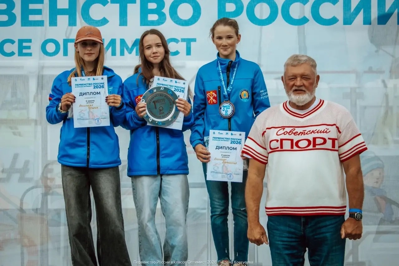 Спортсмены СШОР «ШВСМ по водным видам спорта им. Ю.С. Тюкалова» — призёры Первенства России по парусному спорту!